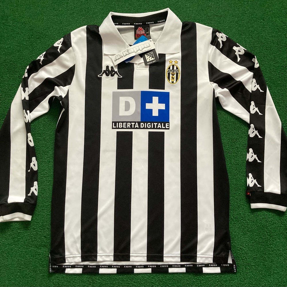 Kappa Juventus 1999/2000 Zidane #21 Long-Sleeve Jersey (Men’s Large)